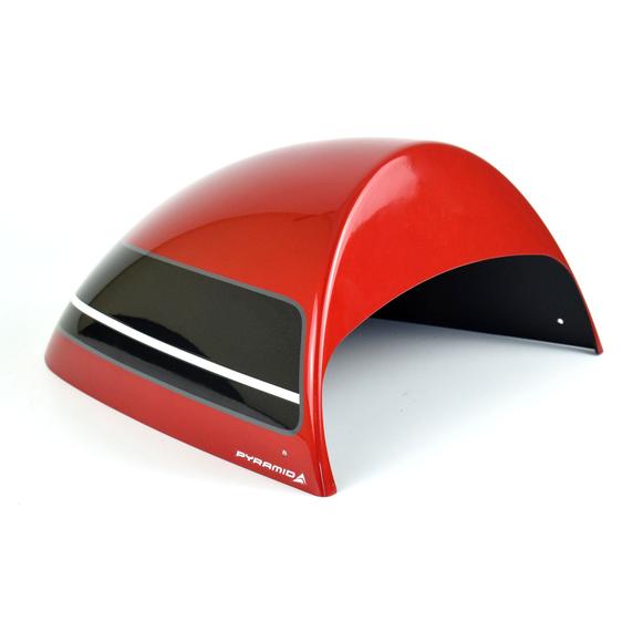 Seat Cowl Korosi Red & Storm Grey For Triumph Speed Twin 1200 2019-Current