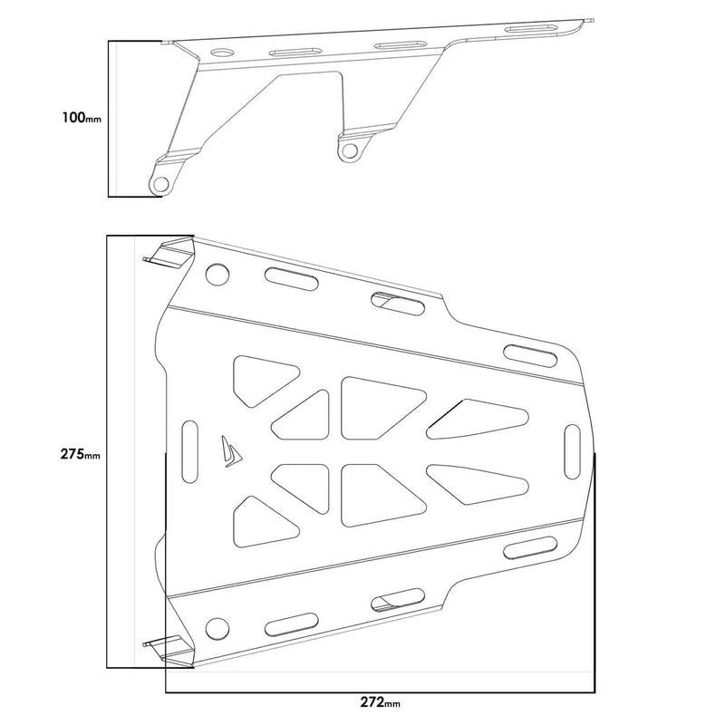 Seat Rack Orange For KTM 1390 Superduke R 2024-Current