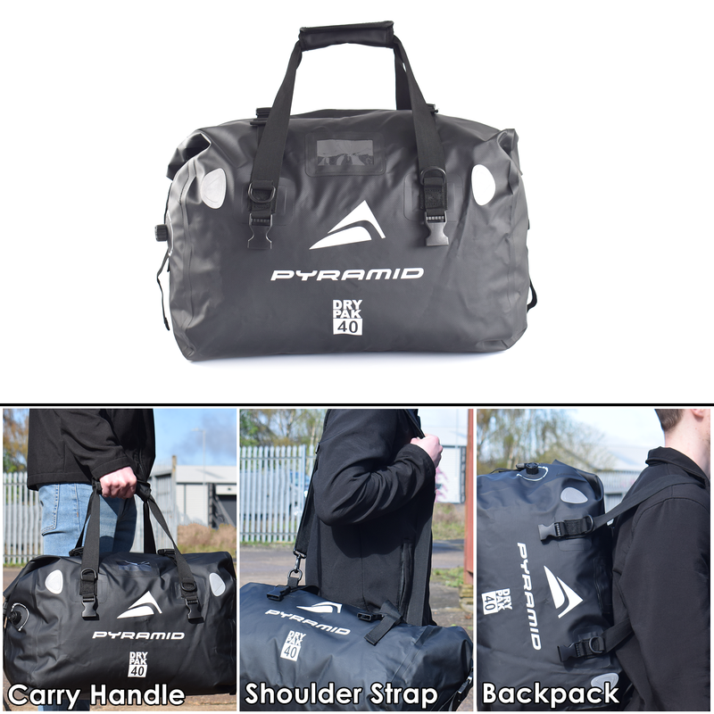 Waterproof 20L Motorcycle Duffle Bag Grey