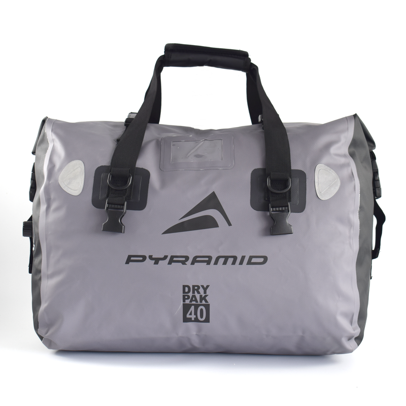 Waterproof 40L Motorcycle Duffle Bag Grey