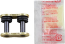 GB 520 EXW 1 Rivet Link 520 W-Ring Replacement Connecting Link Gold