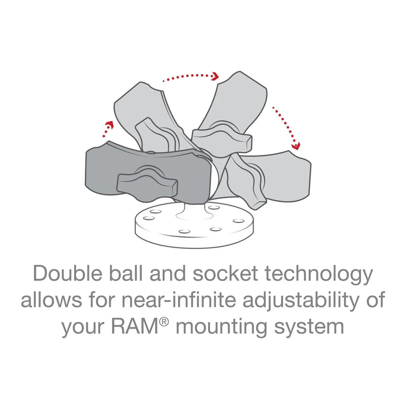 Composite Double Socket Arm - B Size Short