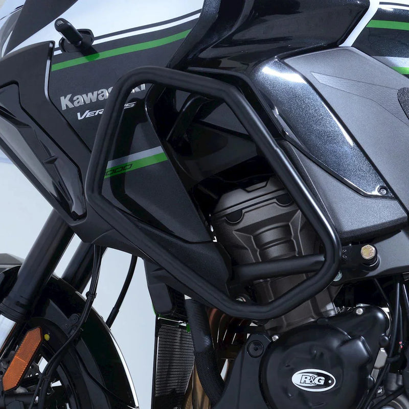 Adventure Bars Black For Kawasaki Versys 1000 2019-2024