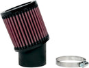 Universal Clamp-On Air Filter Black / Red | RU175