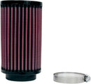 Universal Clamp-On Air Filter Black / Red | RU62