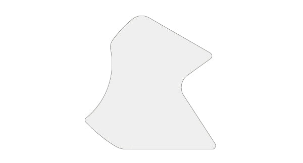Tank Grips Pair Clear Paint Protection Film For Moto Guzzi Stelvio 2024-Current