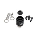 Fluid Reservoir Rear Brake / Clutch With Level Window Only Body Black For Kawasaki ER-6N 2005-2011 - 12 ML