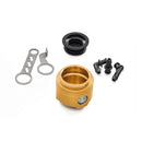 Fluid Reservoir Front Brake With Level Window Only Body Black - 25 ML