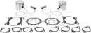 Piston Kit With Gaskets For Polaris XTRA 500 - 72.00 MM