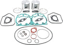 Piston Kit With Gaskets For Ski-Doo (BRP) MX-Z 600 - 76.00 MM