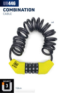 Security UR446 Motorcycle Combination Cable lock - Security Level 3