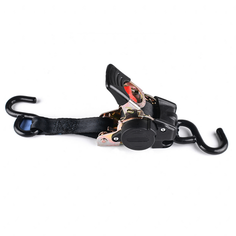 Auto Retractable Ratchet Tiedowns 25mm x 1.8M 2pcs