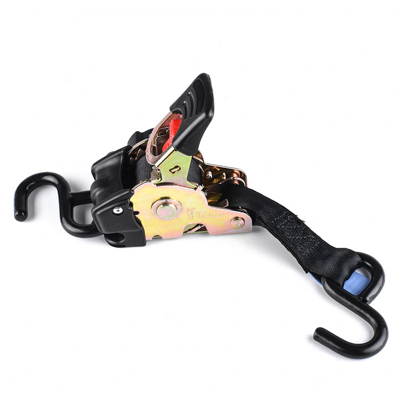 Auto Retractable Ratchet Tiedowns 25mm x 1.8M 2pcs