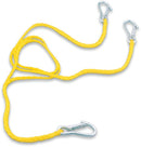 Snowmobile Tow Rope Yellow - 137 cm