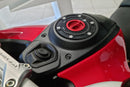 Fuel Tank Cap Flange Carbon Black For Ducati ST3 2003-2007