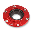 Fuel Tank Cap Flange Gear Black TSB12B For Triumph Daytona 675 R 2010-2012