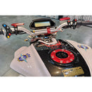 Fuel Tank Cap Flange Gear Black TSB12B For MV Agusta F3 675 2012-2020