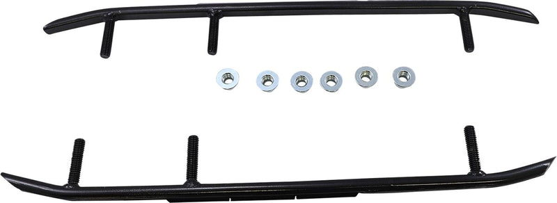 Trail Blazer IV Flat-Top Wear Bars Black For Ski-Doo (BRP) MACH 1 700 1997-1998