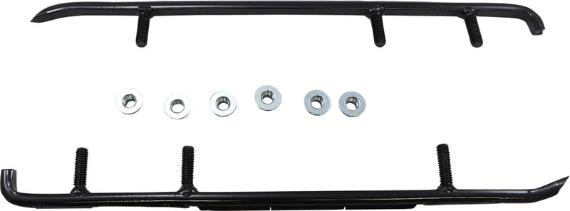 Trail Blazer IV Flat-Top Wear Bars Black For Polaris 340 2008