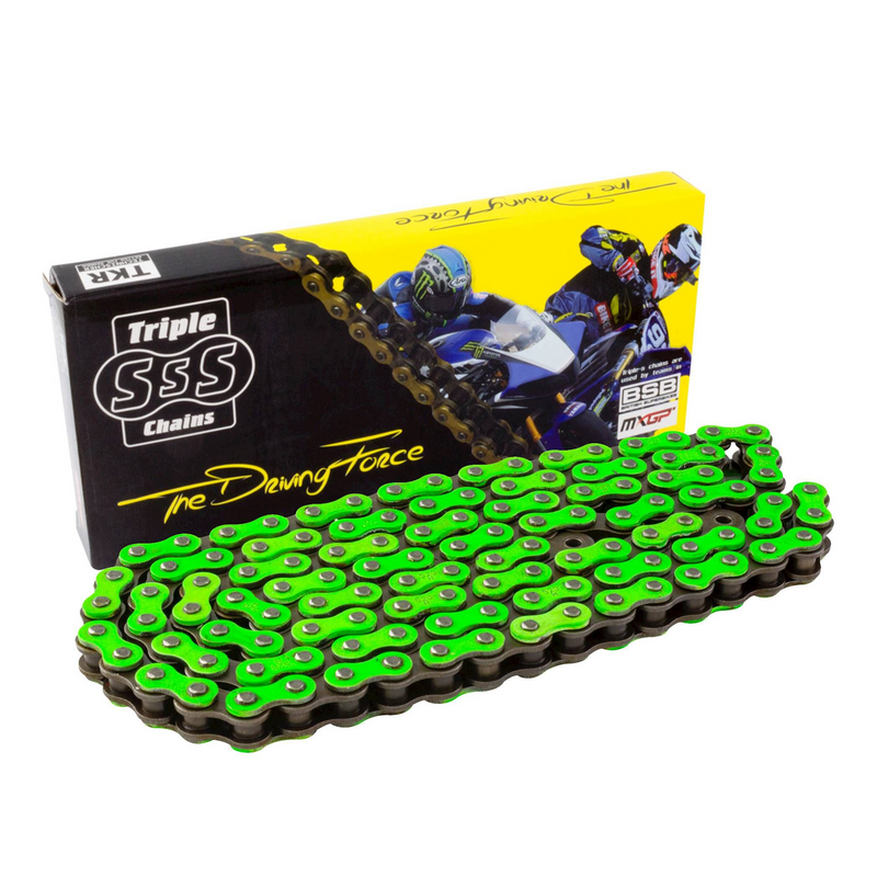 Standard Chain 420-108 Link Green Colour