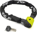 Security 10K120 120cm Motorcycle Chain + Integrated Lock - Security Level 15