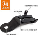 Security Mounting Bracket For UR22/UR6 Disc Locks - Square Tube Mount
