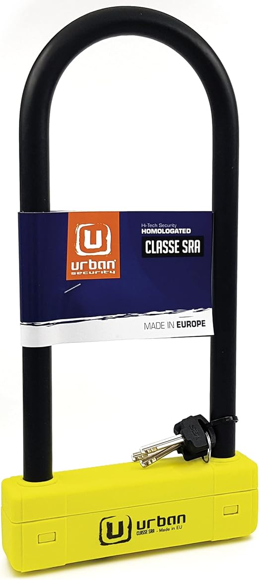 Security UR120310 Motorcycle U Lock - Security Level 20