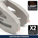 Security UR208T Motorcycle Disc Lock + Reminder Cable - Security Level 10