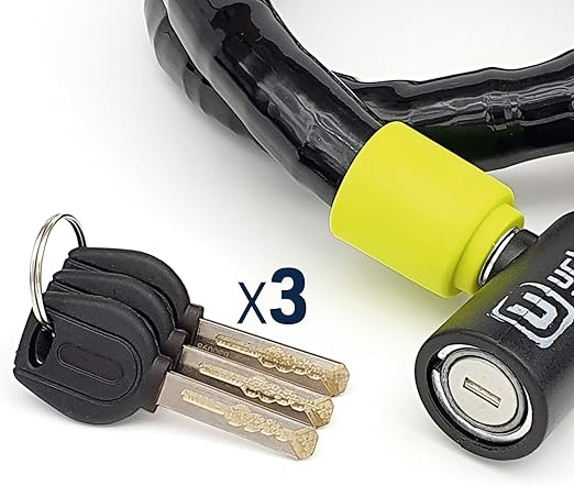 Security UR5100 Duoflex Articulated 100cm Motorcycle Cable Lock - Security Level 9