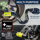 Security UR59120 120cm Motorcycle Loop Chain + Lock - Security Level 11