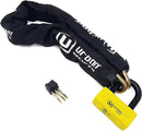 Security UR74100 100cm Motorcycle Chain + Lock - Security Level 19