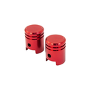Large Piston Valve Caps - Red