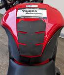 Wrap Around Tank Grip Silicone Charcoal For Honda CBR500R/CB500F 2019-2023