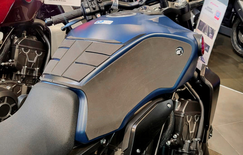 Wrap Around Tank Grip Silicone Charcoal For Honda CB1000R 2018-Current