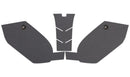 Wrap Around Tank Grip Silicone Charcoal For Kawasaki Ninja 500/Z 500 2024-Current