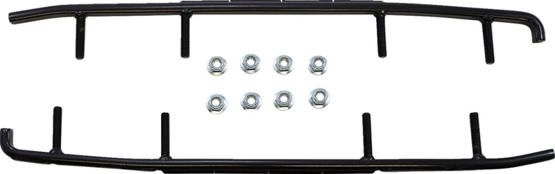 Executive Series Flat-Top Wear Bars Black For Lynx (BRP) ENDURO 400 F 2001