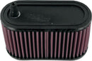 High-Flow Air Filter Black / Red For Yamaha VMX-12 1200 1985-2007
