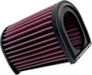 OE Replacement High-Flow Air Filter Black / Red For Yamaha FJR 1300 2001-2005