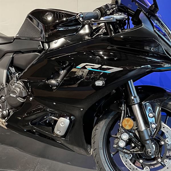 Bullet Frame Slider Set Street Black For Yamaha YZF-R7 2021-Current