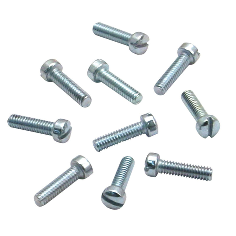 10 Pack Screw / Sltd. Fh - 8-32 X 5/8 Inch Pump