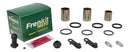 Caliper Repair Kit + Piston Front Black / Silver For Honda VFR 800 F Interceptor 1998-1999 - 23 / 25 / 27 MM