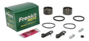 Caliper Repair Kit + Piston Black / Silver For Kawasaki ZG 1400 Concours XIV 2008-2010 - 38 MM