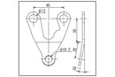 Bracket For Velona60 Dials - Center/10 Degree Bend