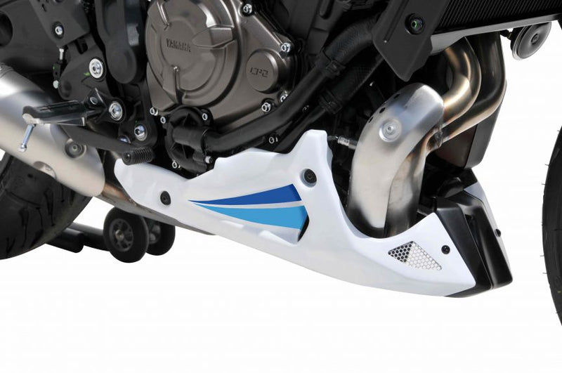 Belly Pan For Historic White [RW]/Blue Turquoise/Blue For Yamaha XSR 700 2022-2023