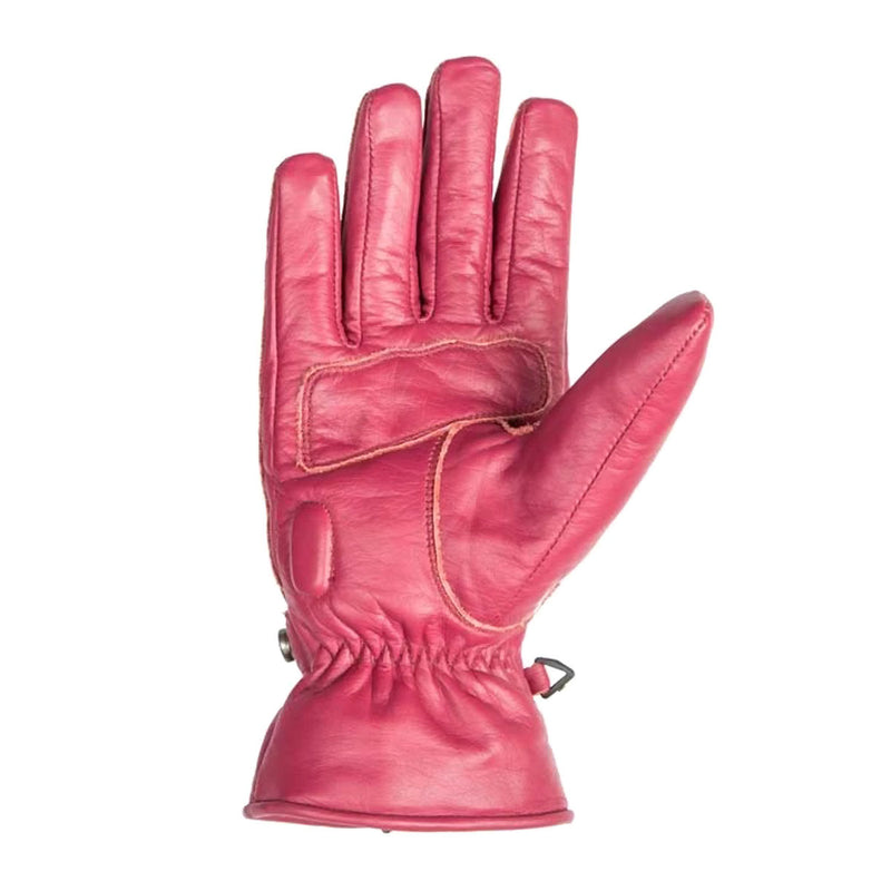 ByCity Elegant Ladies Leather Gloves Garnet