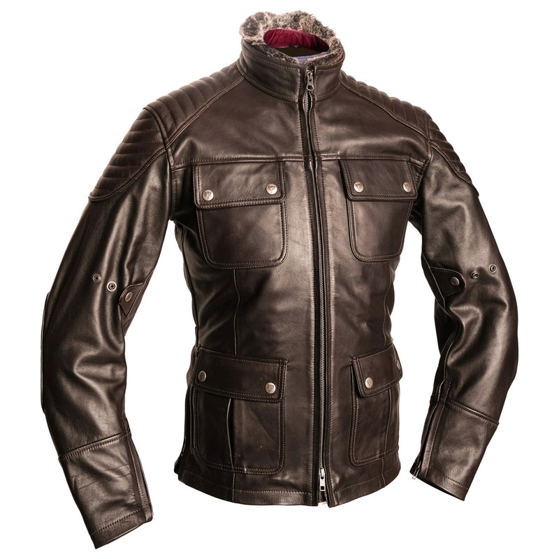 ByCity Legend 2 Leather Jacket Brown