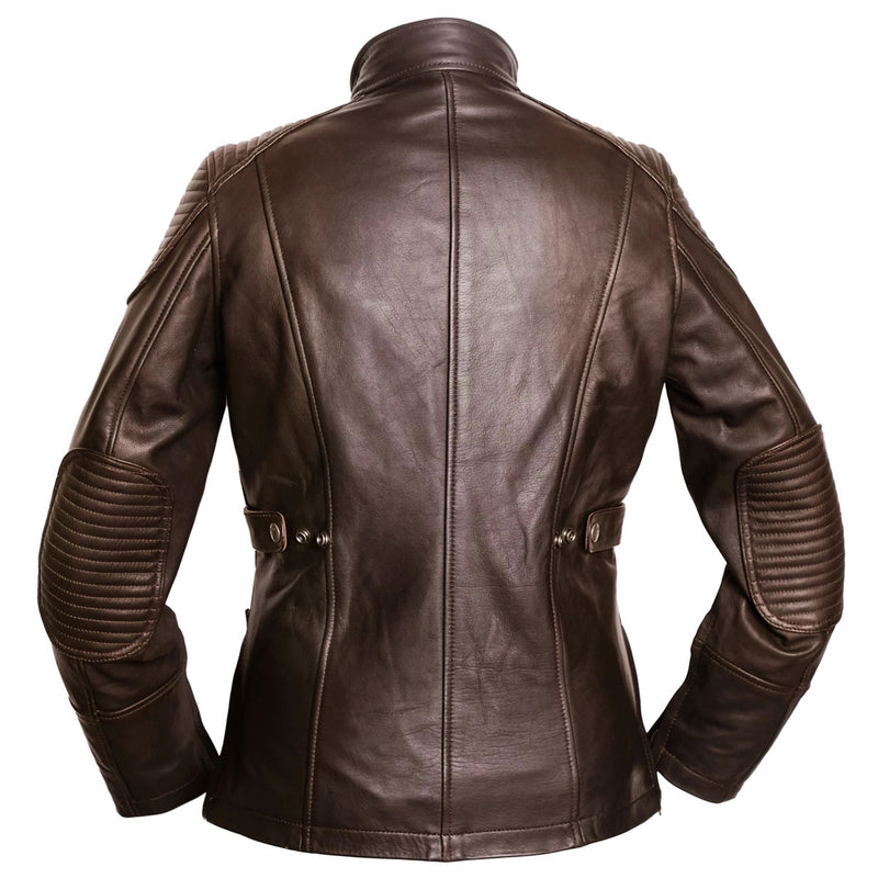 ByCity Legend 2 Ladies Leather Jacket Brown