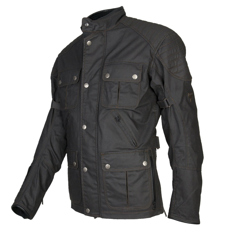 ByCity London 2 Waxed Cotton Jacket Black