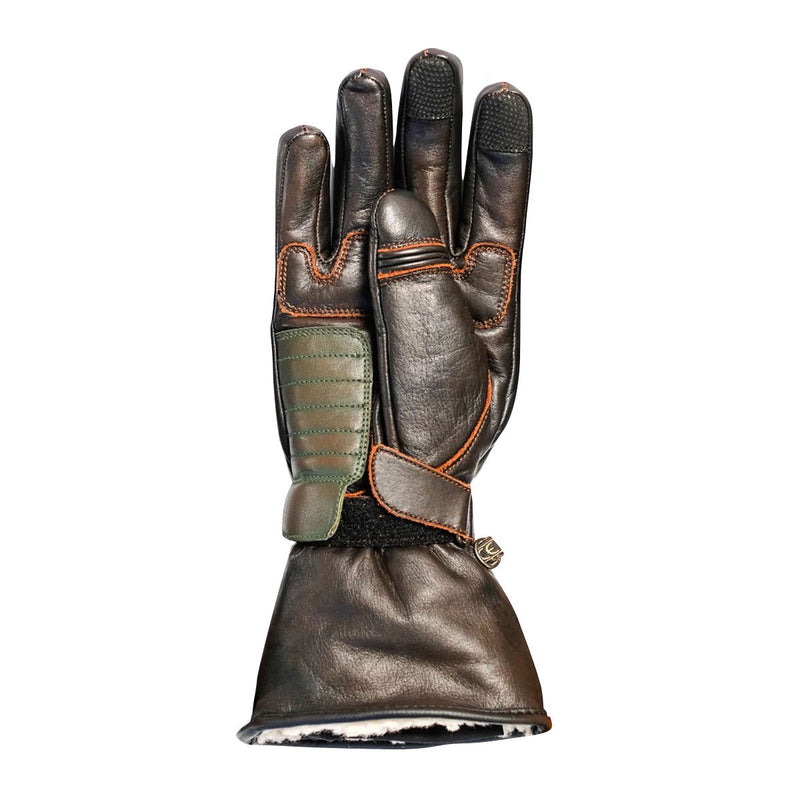 ByCity Oslo Leather Gloves Brown