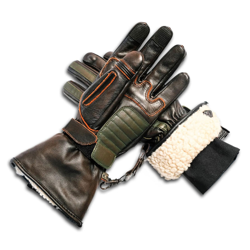 ByCity Oslo Leather Gloves Brown